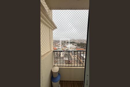 Varanda da Sala de Jantar de apartamento para alugar com 2 quartos, 49m² em Vila Palmares, Santo André