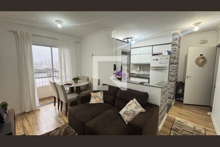 Sala de Jantar de apartamento para alugar com 2 quartos, 49m² em Vila Palmares, Santo André
