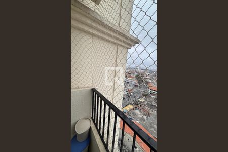 Varanda da Sala de Jantar de apartamento para alugar com 2 quartos, 49m² em Vila Palmares, Santo André