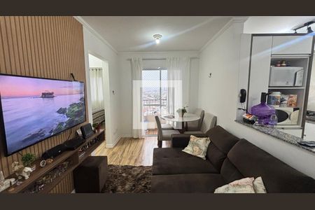 Sala de Jantar de apartamento para alugar com 2 quartos, 49m² em Vila Palmares, Santo André