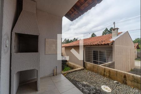 Churrasqueira de casa de condomínio para alugar com 2 quartos, 49m² em Centro, Viamão