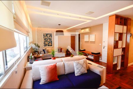 Sala de apartamento à venda com 3 quartos, 130m² em Tijuca, Rio de Janeiro