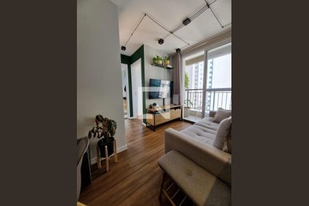 Sala de apartamento à venda com 2 quartos, 43m² em Jardim Monte Alegre, Taboão da Serra