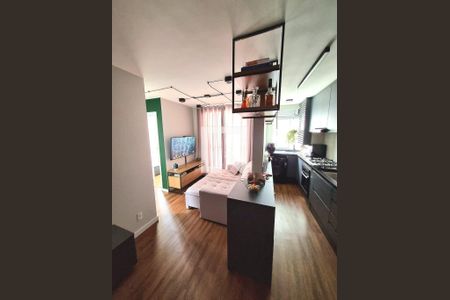 Sala de apartamento à venda com 2 quartos, 43m² em Jardim Monte Alegre, Taboão da Serra