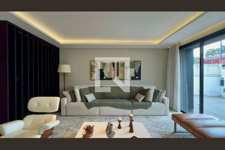 Sala de TV de casa à venda com 4 quartos, 415m² em Jardim Paulista, São Paulo