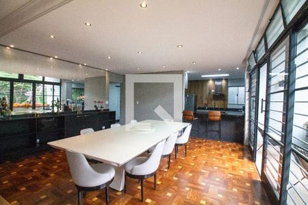 Sala de Jantar de casa à venda com 5 quartos, 340m² em Brooklin, São Paulo
