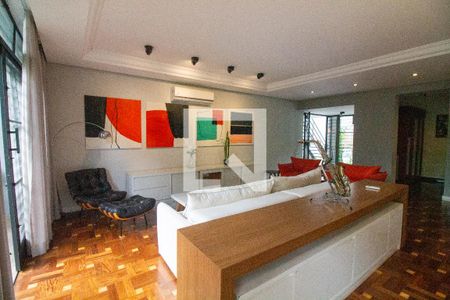 Sala de casa à venda com 5 quartos, 340m² em Brooklin, São Paulo