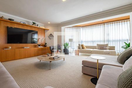 Sala de apartamento à venda com 7 quartos, 555m² em Alto de Pinheiros, São Paulo