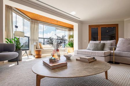 Sala de apartamento à venda com 7 quartos, 555m² em Alto de Pinheiros, São Paulo