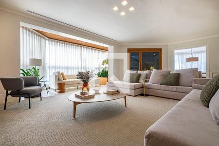 Sala de apartamento à venda com 7 quartos, 555m² em Alto de Pinheiros, São Paulo