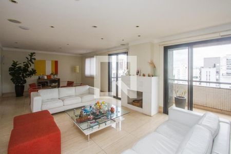 Sala de apartamento à venda com 4 quartos, 390m² em Campo Belo, São Paulo