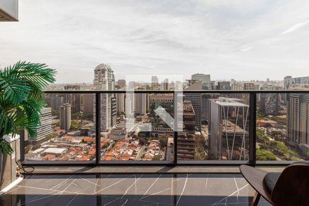 Sacada de apartamento à venda com 1 quarto, 70m² em Vila Olímpia, São Paulo