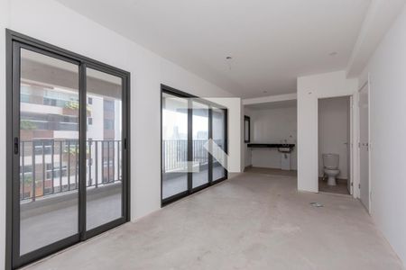 Sala/ Cozinha de apartamento à venda com 2 quartos, 71m² em Jardim das Acacias, São Paulo