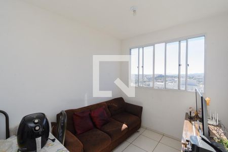 Sala de apartamento à venda com 2 quartos, 48m² em Jardim Riacho das Pedras, Contagem