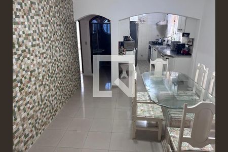 Sala de jantar de casa à venda com 4 quartos, 225m² em Vila Humaita, Santo André