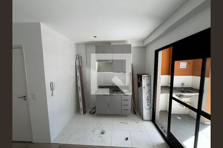 Sala/Cozinha de apartamento para alugar com 2 quartos, 39m² em Carandiru, São Paulo