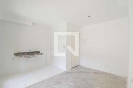 Sala/Cozinha de apartamento à venda com 2 quartos, 39m² em Carandiru, São Paulo