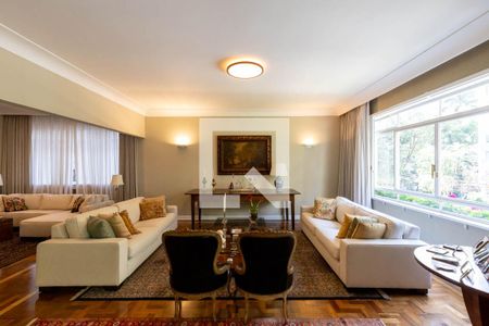 Sala de apartamento à venda com 4 quartos, 310m² em Higienópolis, São Paulo