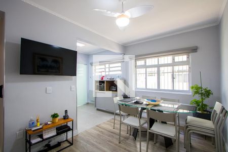 Sala de apartamento à venda com 2 quartos, 70m² em Campestre, Santo André