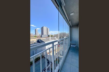 Varanda da Sala de apartamento à venda com 1 quarto, 29m² em Belenzinho, São Paulo