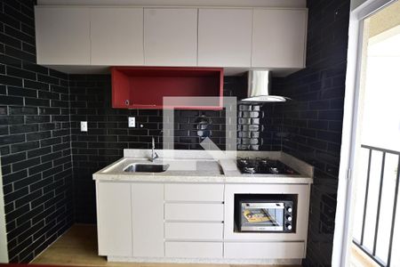 Sala/Cozinha de apartamento para alugar com 2 quartos, 60m² em Vila Adelia, Goiânia