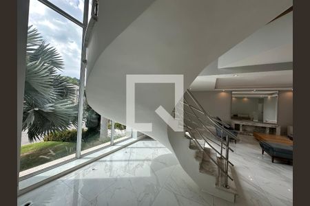 Sala de casa para alugar com 4 quartos, 412m² em Alphaville Residencial Um, Barueri