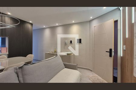Sala de apartamento à venda com 2 quartos, 55m² em Parque das Nações, Santo André