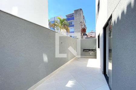Varanda da Sala de apartamento à venda com 2 quartos, 102m² em Alto Barroca, Belo Horizonte