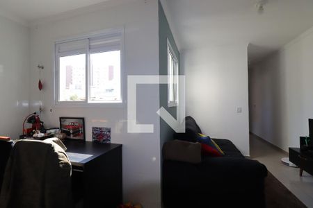 Sala de apartamento à venda com 2 quartos, 100m² em Vila Curuçá, Santo André