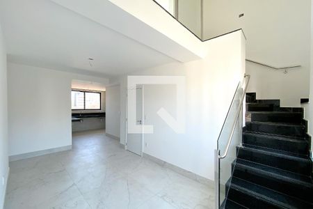 Sala de apartamento à venda com 3 quartos, 115m² em Alto Barroca, Belo Horizonte