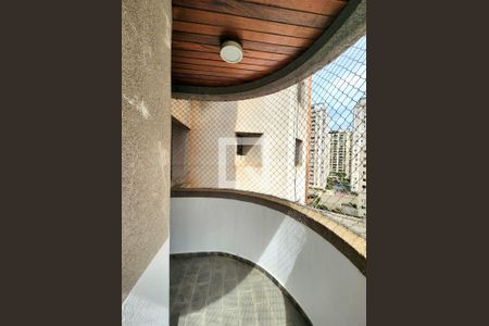 Varanda da Sala de apartamento à venda com 3 quartos, 127m² em Indianópolis, São Paulo