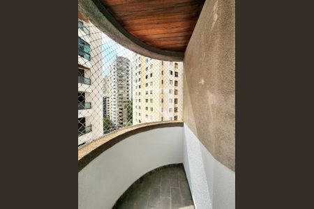 Varanda da Sala de apartamento à venda com 3 quartos, 127m² em Indianópolis, São Paulo