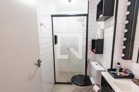 Banheiro de kitnet/studio à venda com 1 quarto, 24m² em Sé, São Paulo