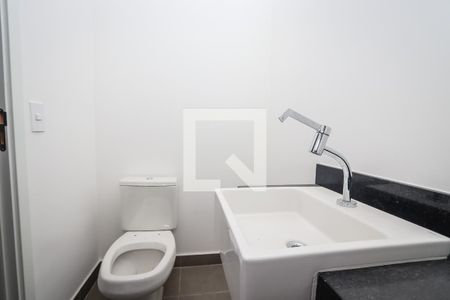 Banheiro de kitnet/studio à venda com 1 quarto, 58m² em Jardins, São Paulo