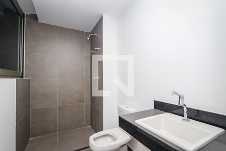 Banheiro de kitnet/studio à venda com 1 quarto, 58m² em Jardins, São Paulo