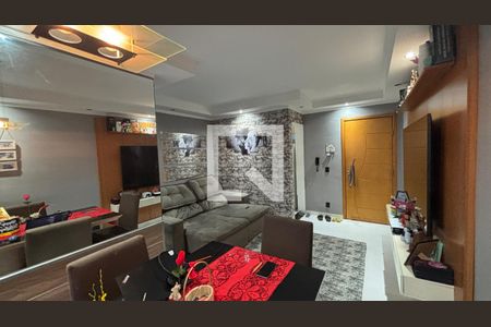 Sala de apartamento para alugar com 3 quartos, 69m² em Parque Erasmo Assunção, Santo André