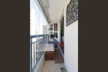 Varanda da Sala de apartamento à venda com 2 quartos, 68m² em Vila Andrade, São Paulo