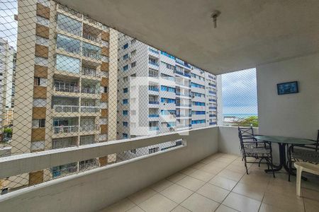 varanda de apartamento para alugar com 3 quartos, 169m² em Centro, Guarujá