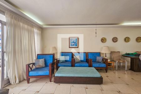 Sala de apartamento para alugar com 3 quartos, 169m² em Centro, Guarujá