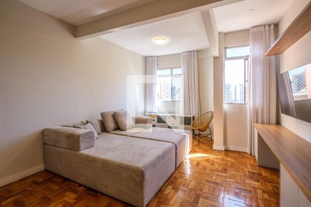 Sala de apartamento para alugar com 2 quartos, 90m² em Centro, Belo Horizonte