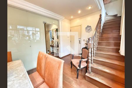 Sala de Jantar de apartamento à venda com 4 quartos, 200m² em Santo Antônio, Belo Horizonte