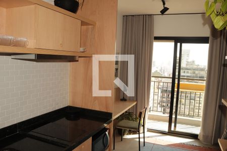 Studio para alugar com 26m², 1 quarto e sem vagaCozinha