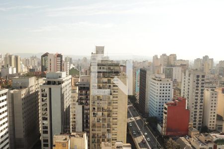 Studio para alugar com 26m², 1 quarto e sem vagaVista da Sacada