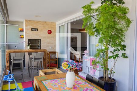 Varanda gourmet de apartamento à venda com 2 quartos, 96m² em Vila Anastácio, São Paulo