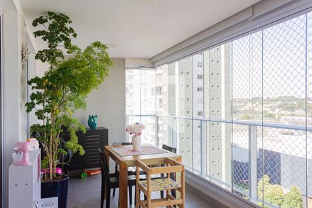 Varanda gourmet de apartamento à venda com 2 quartos, 96m² em Vila Anastácio, São Paulo