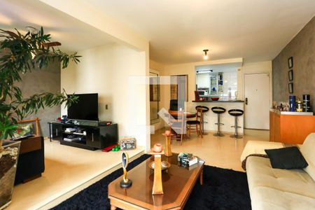 Sala de apartamento à venda com 2 quartos, 81m² em Real Parque, São Paulo