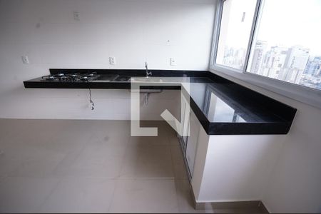 Sala/Cozinha de apartamento para alugar com 2 quartos, 61m² em Setor Marista, Goiânia