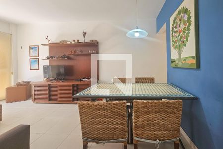 Sala de apartamento para alugar com 3 quartos, 80m² em Tortuga, Guarujá