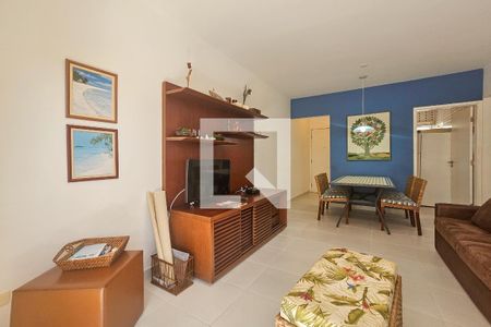Sala de apartamento para alugar com 3 quartos, 80m² em Tortuga, Guarujá