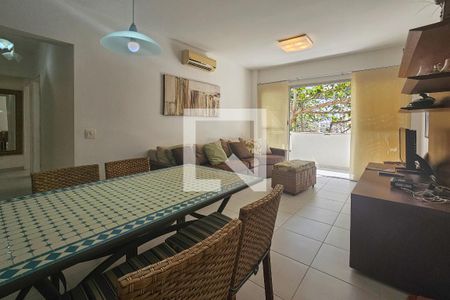 Sala de apartamento para alugar com 3 quartos, 80m² em Tortuga, Guarujá